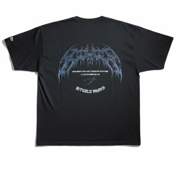 Remera Tribal Black Oversize Rituals