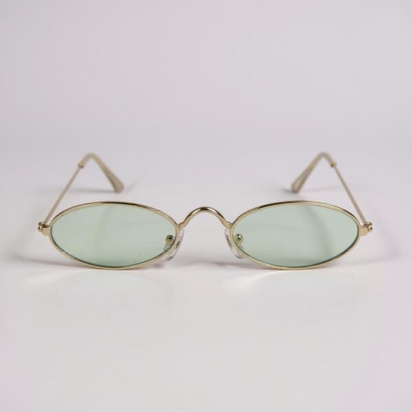 Gafas ovaladas Verde claro - Imagen 2