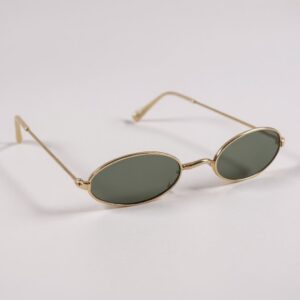 Gafas ovaladas Verde oscuro
