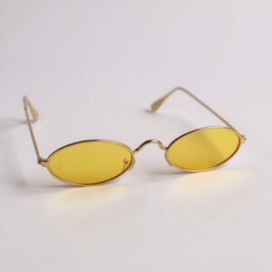 Gafas ovaladas Amarillo