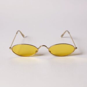 Gafas ovaladas Amarillo