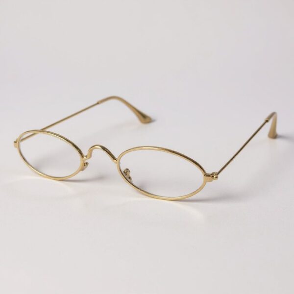 Gafas ovaladas Transparente - Imagen 2