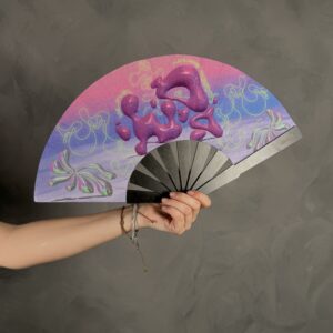 Abanico Sky Drift Pink Neon