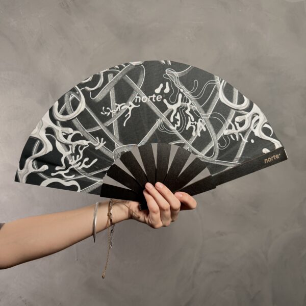 Abanico Electric Pulse Silver