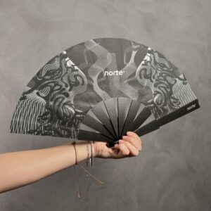Abanico Wavebeat Silver