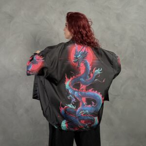 Haori Dragón Azul