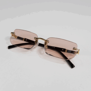 Gafas “Luxe Edge” rosadas