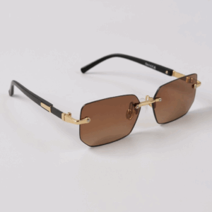 Gafas “Luxe Edge” marrones