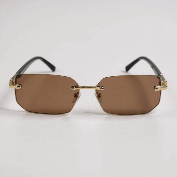 Gafas “Luxe Edge” marrones - Imagen 3