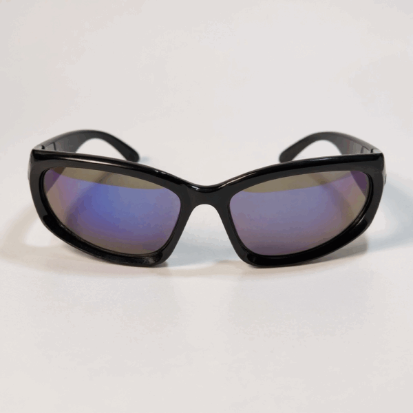 Gafas "Cyclone Edge" Black Mirror estilo Y2K - Imagen 2