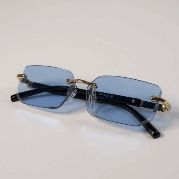 Gafas “Luxe Edge” Azul - Imagen 4
