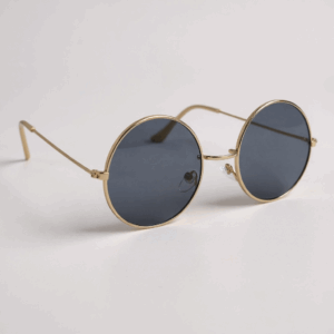 Gafas Round Gold
