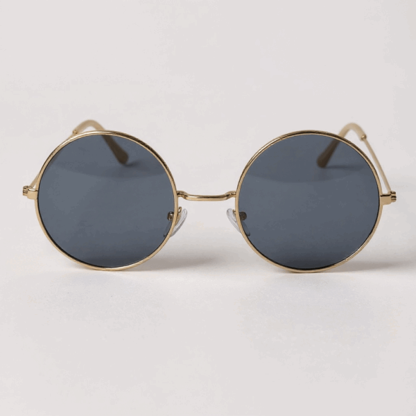 Gafas Round Gold - Imagen 3