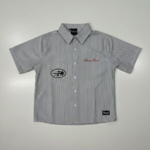 Camisa de Seersucker boxy fit “Oval”