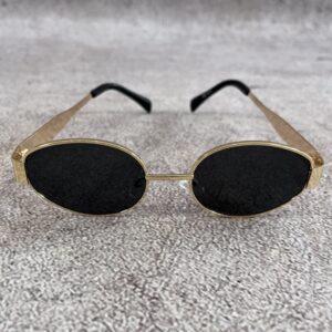 Gafas Nova Oval Gold Black