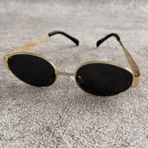 Gafas Nova Oval Gold Black