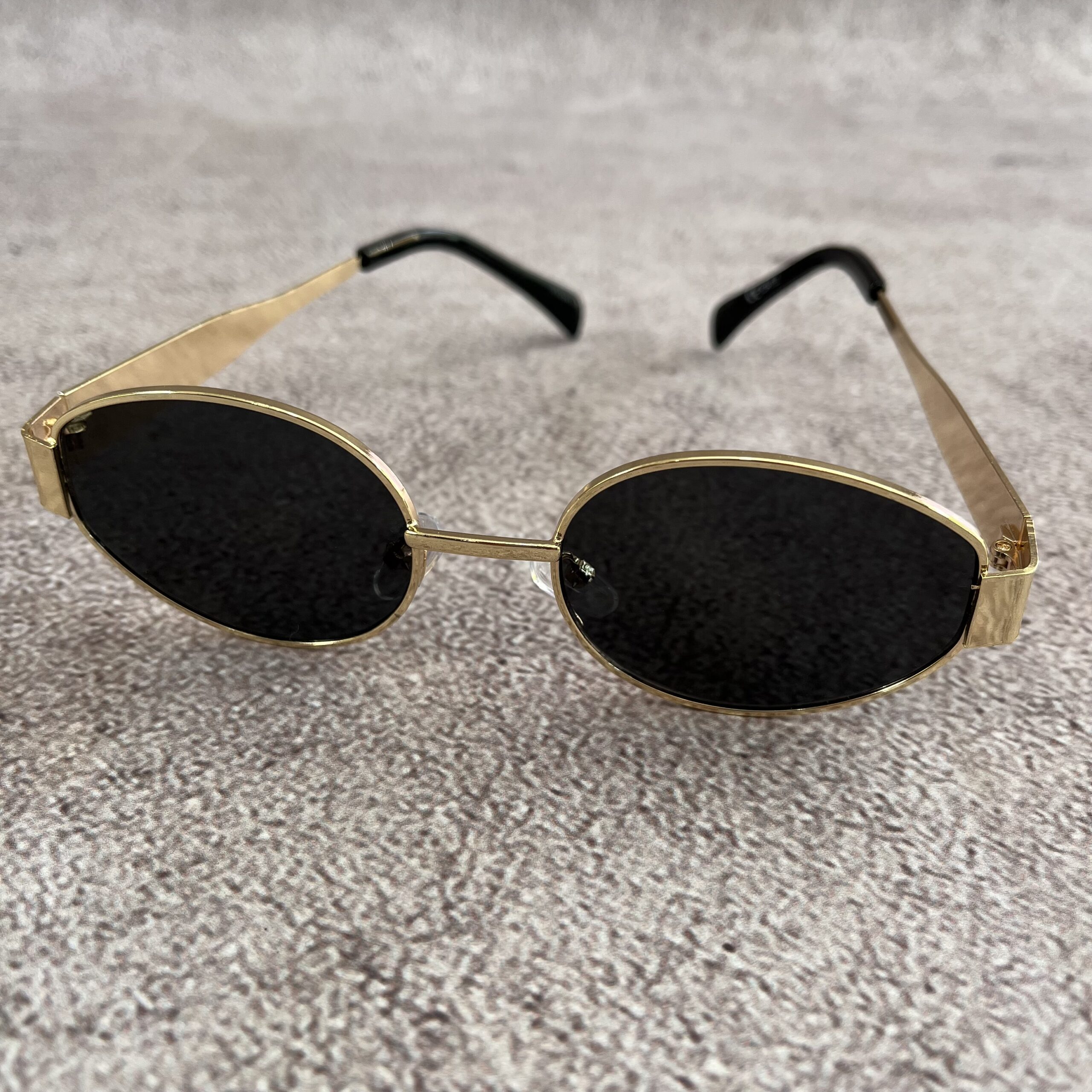 Gafas Nova Oval Gold Black - Imagen 2