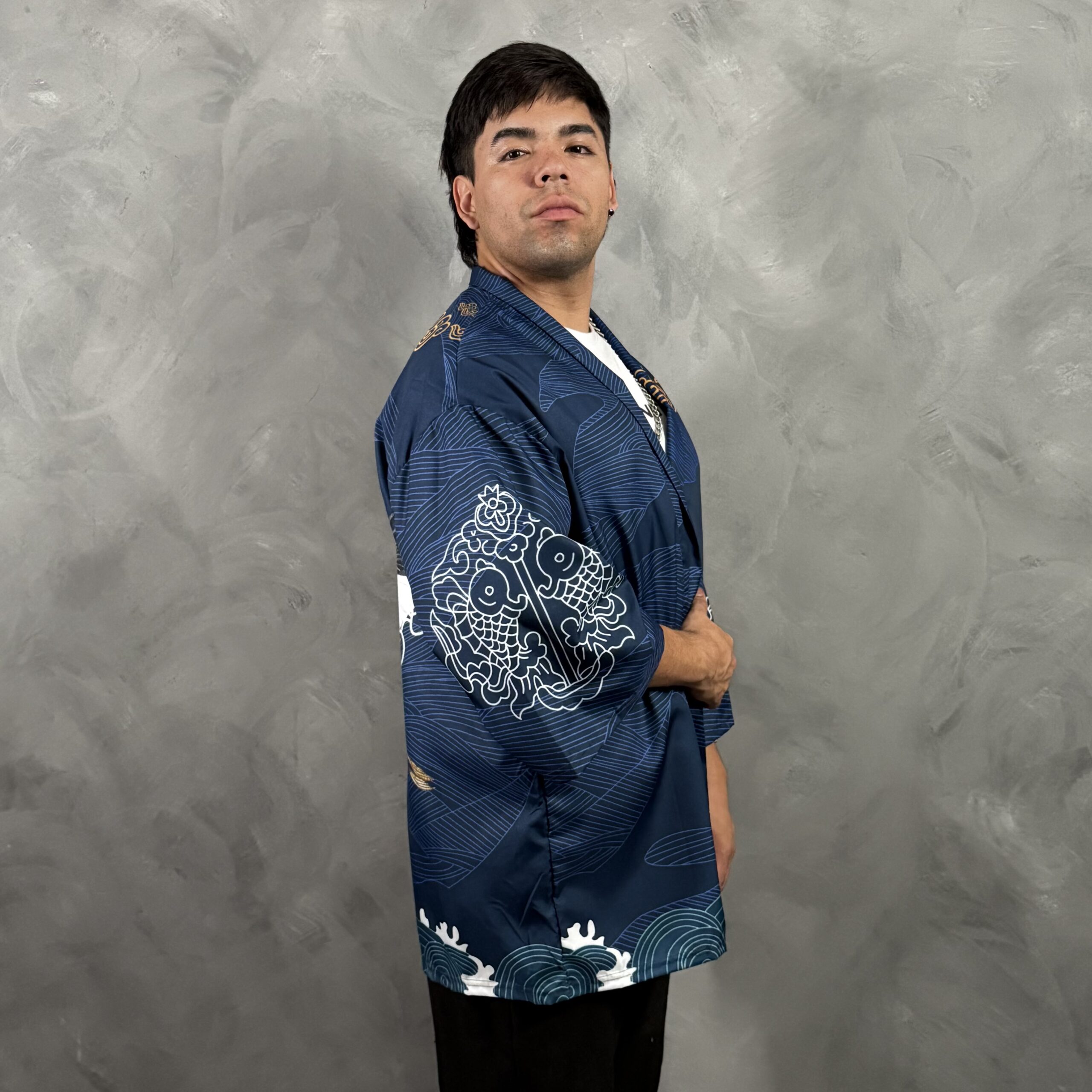 Haori Grullas del Oceano Azul - Imagen 5