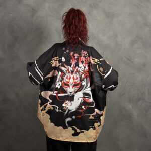 Haori Kitsune Sakura
