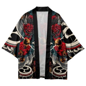 Haori Oni Rojo Trueno