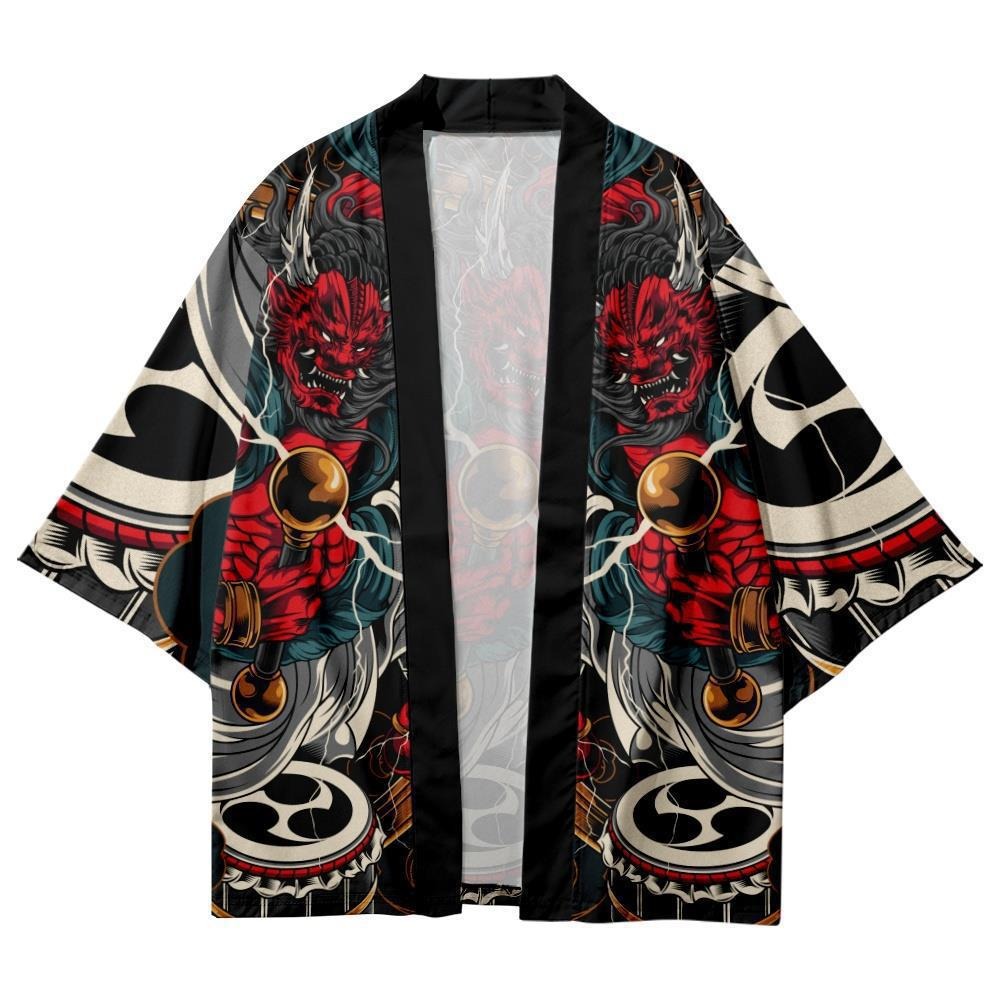 Haori Oni Rojo Trueno - Imagen 2