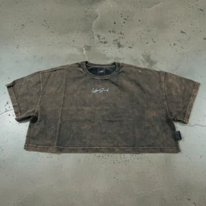 Crop Top Sign Washed Oxido VS