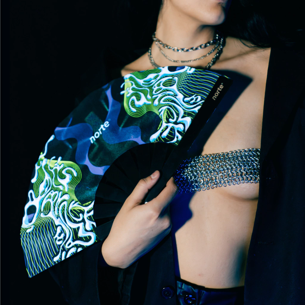 Abanico Wavebeat Green Neon - Imagen 2