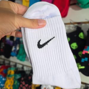 Medias Blancas con Negro NIKE