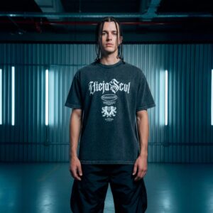 Remera Boxy Fit Minimal Flow Washed Vieja Scul