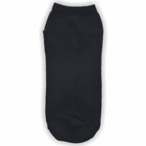 Medias Soquete Negro Liso