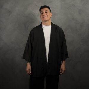 Haori Negro Liso