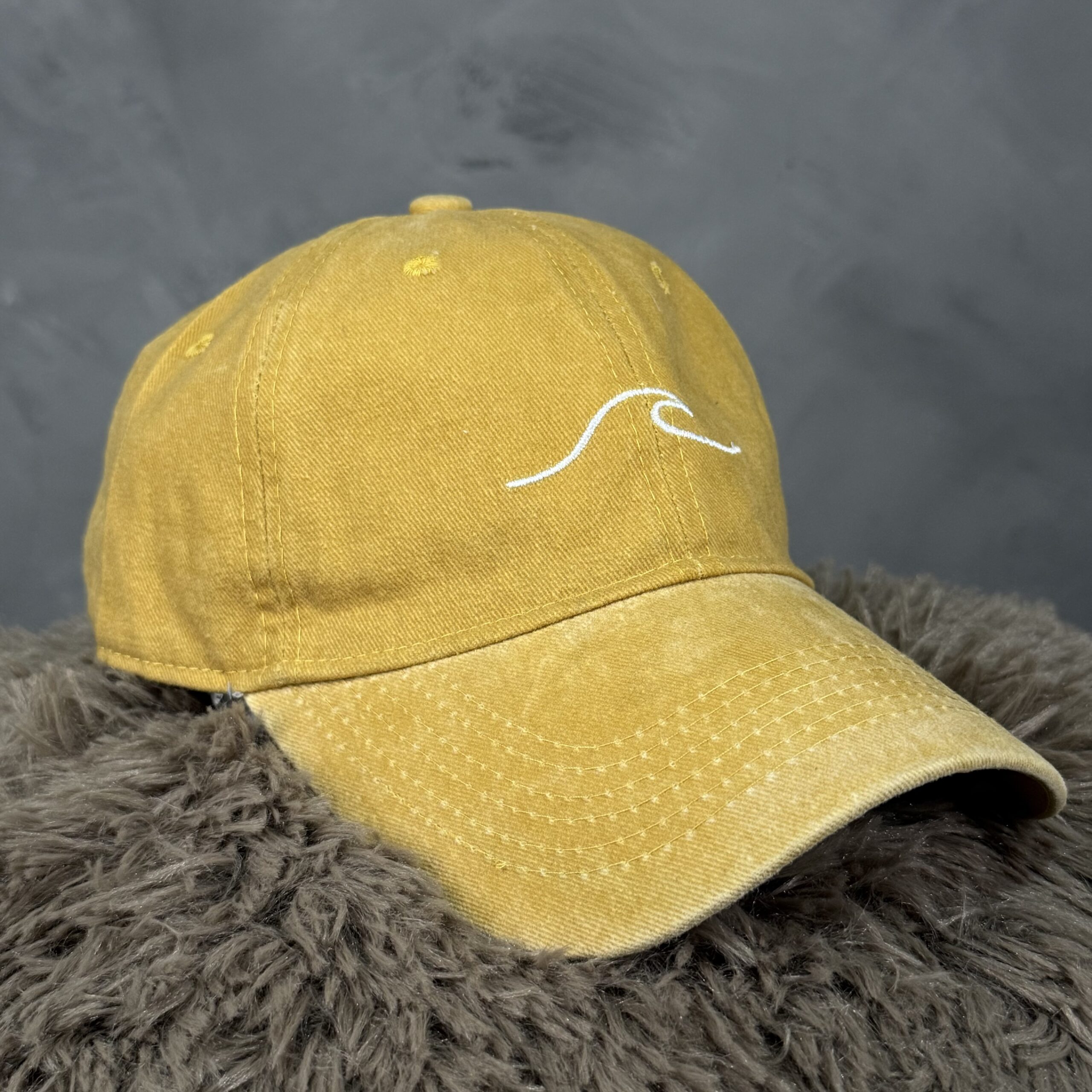 Gorra Vintage Stone Olita Amarilla - Imagen 2