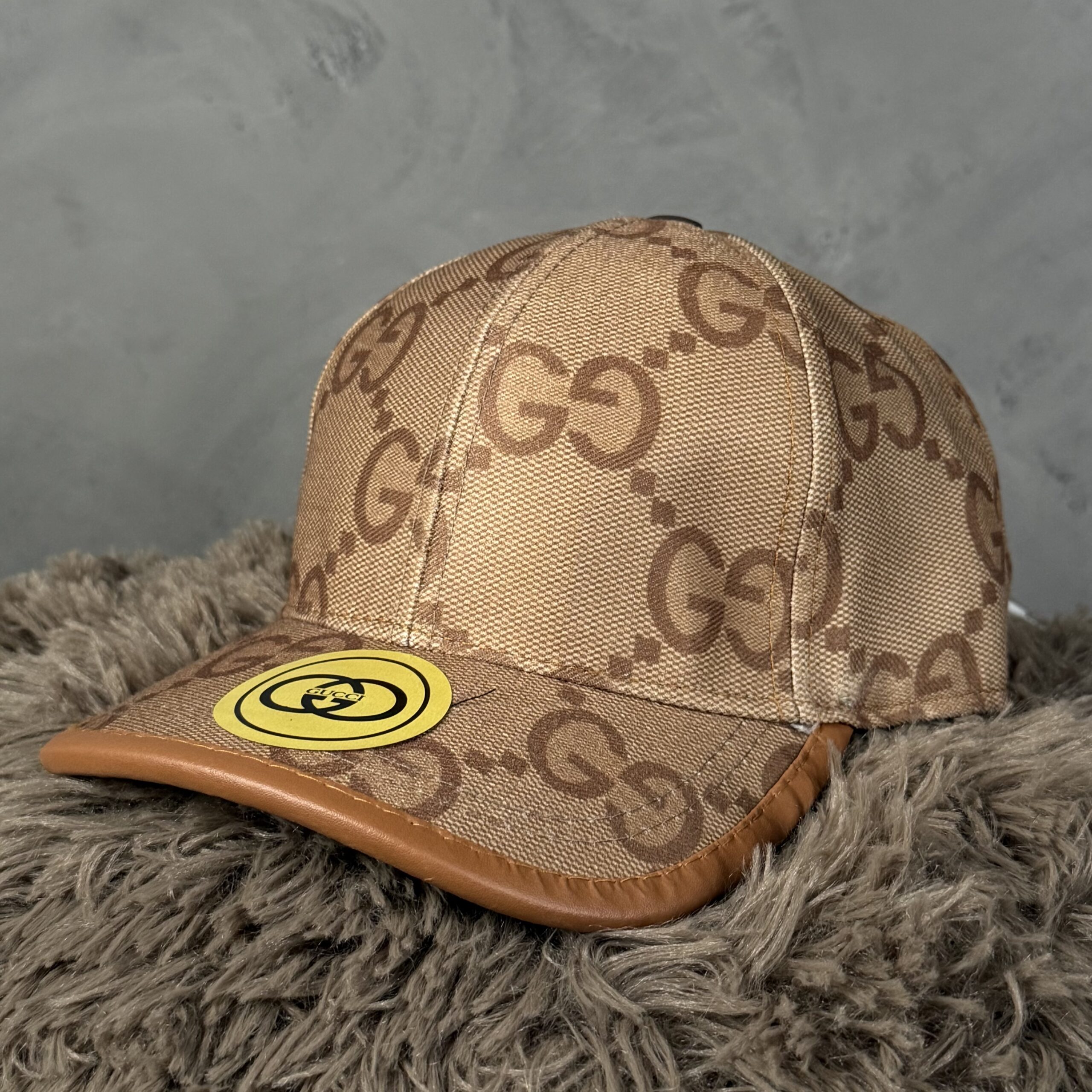 Gorra GG beige