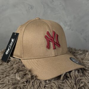 Gorra New York Beige NY Bordo