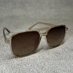 Gafas Aviador Cuadradas cristal – Lente marron