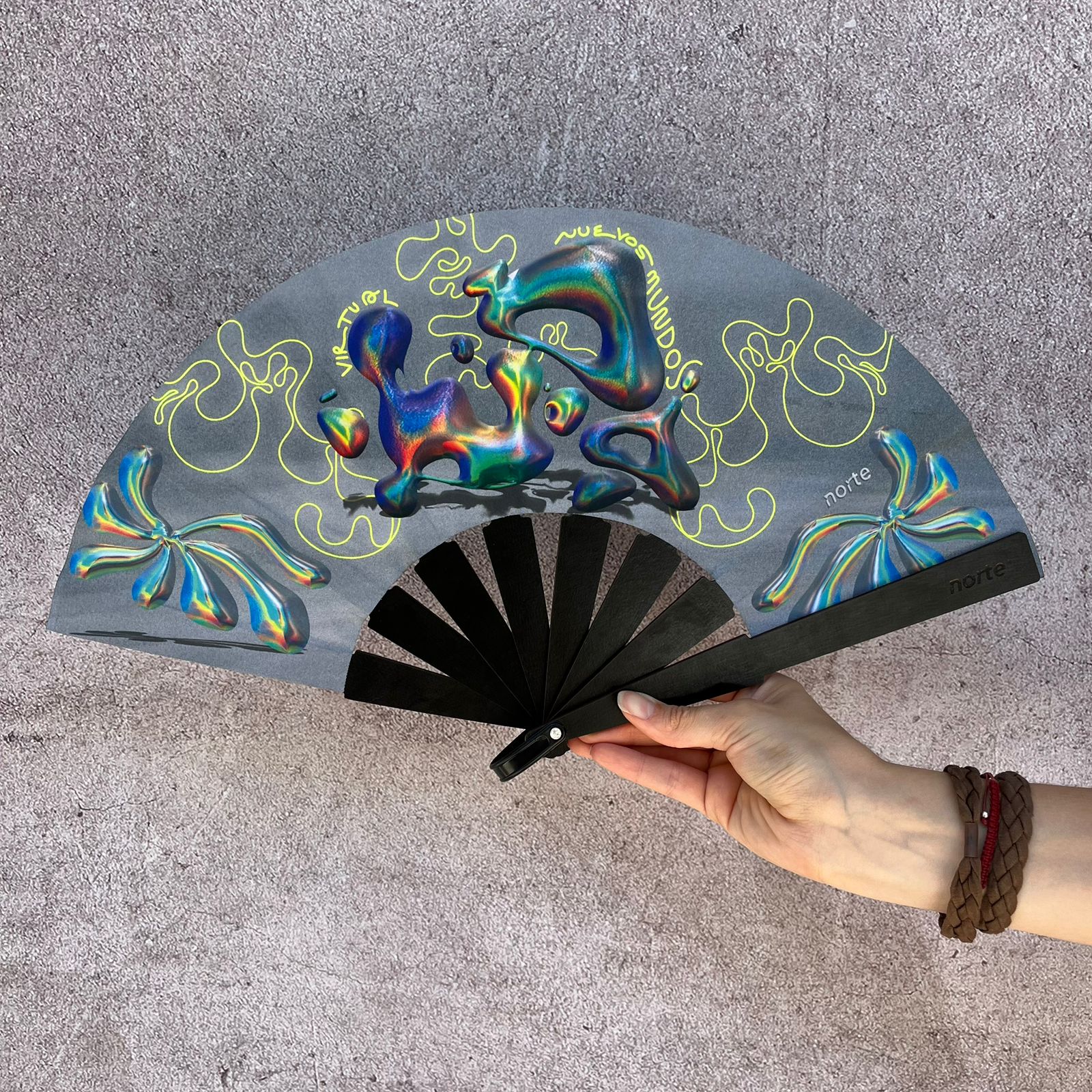 Abanico Sky Drift Yellow