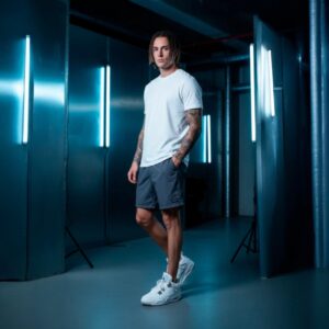 Short Maya Gris Topo