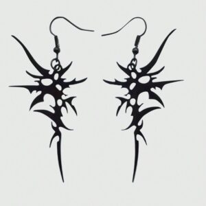 Pendientes Colgantes Asimétricos de Espina