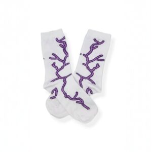 Medias blancas relámpago