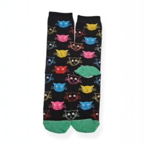 Medias gatitos multicolores