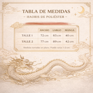 Haori Samurái Lobo Carmesí