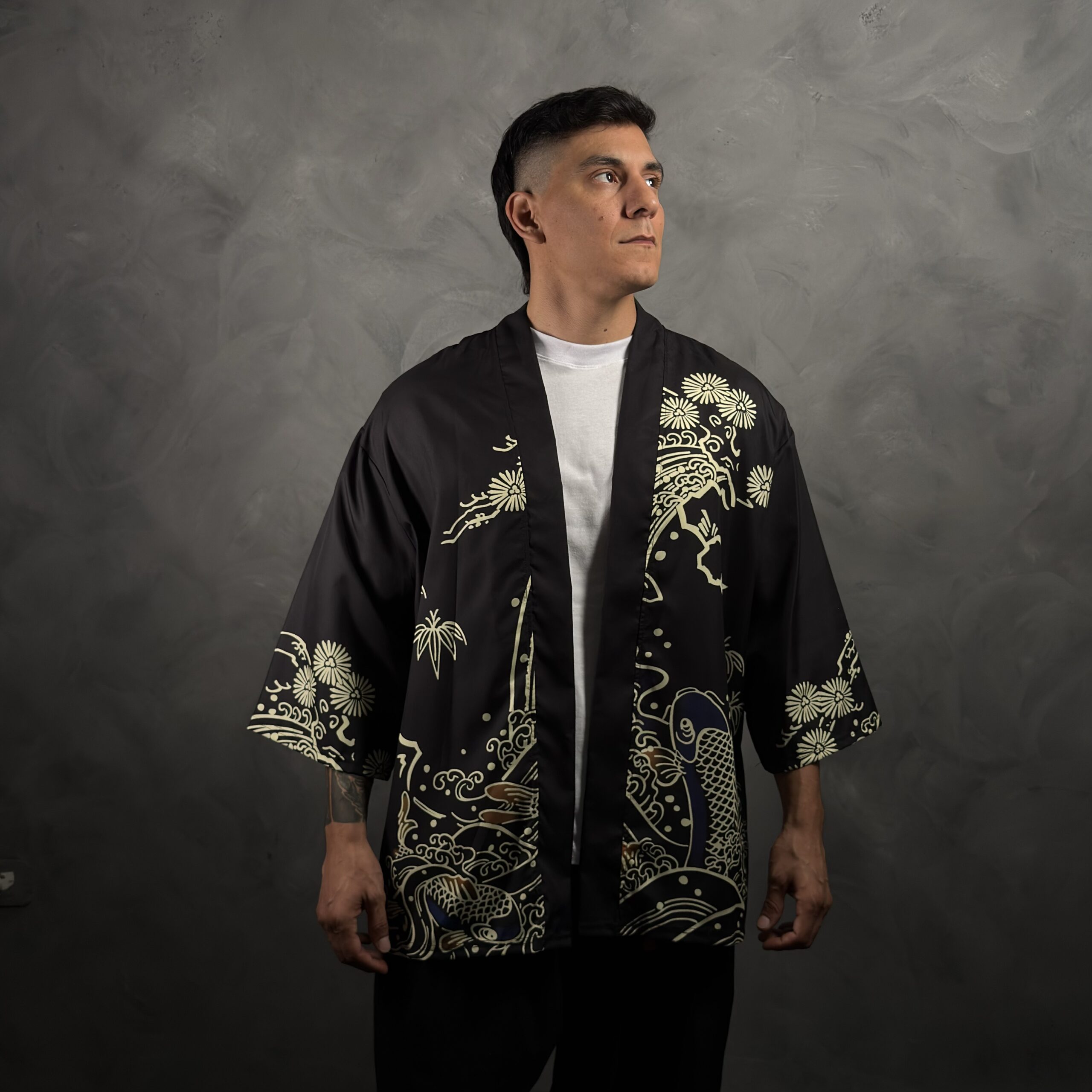 Haori Koi Dorado Nocturno - Imagen 3