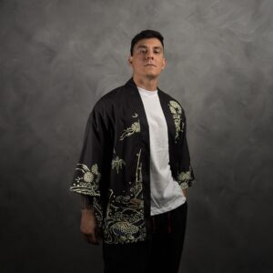 Haori Koi Dorado Nocturno