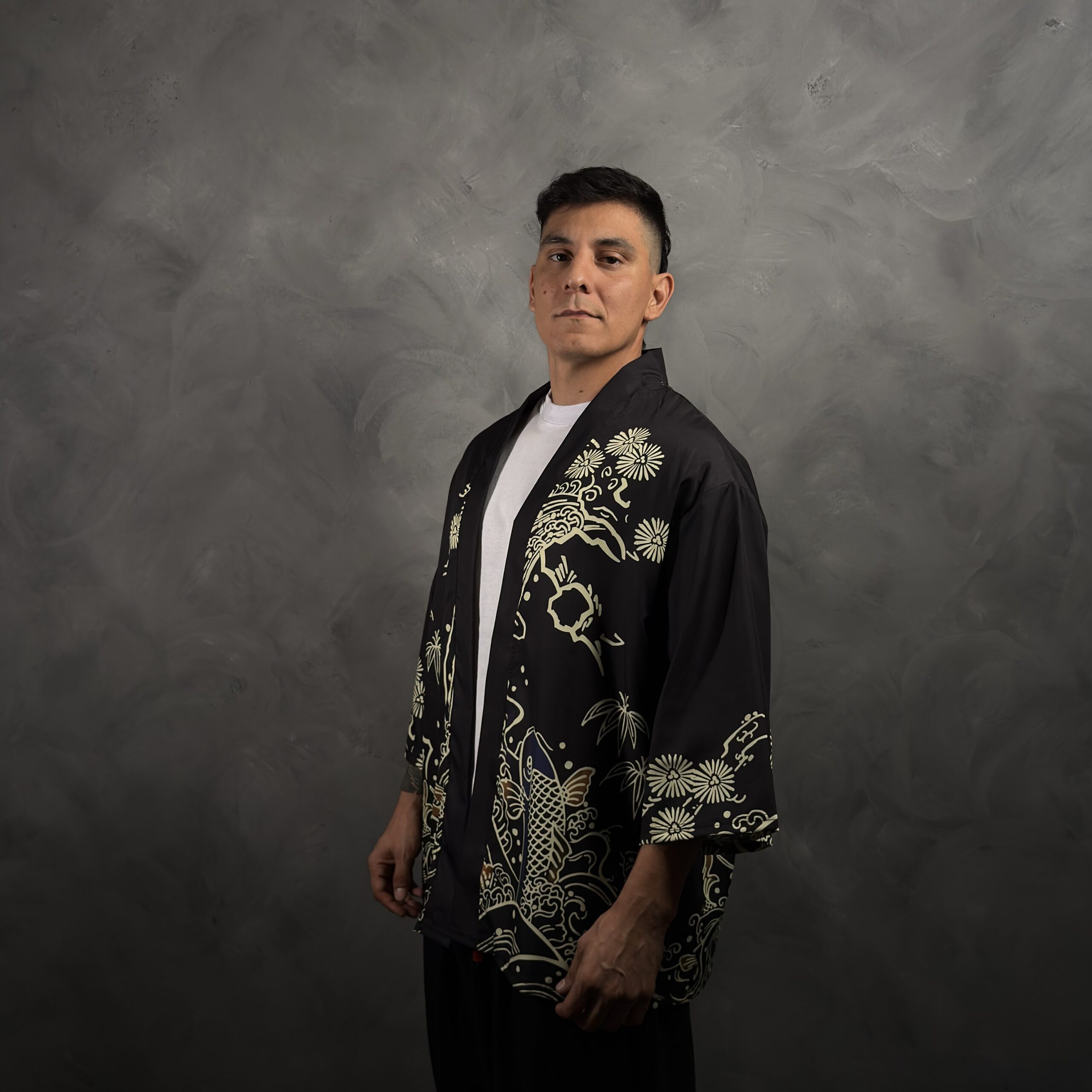 Haori Koi Dorado Nocturno - Imagen 5