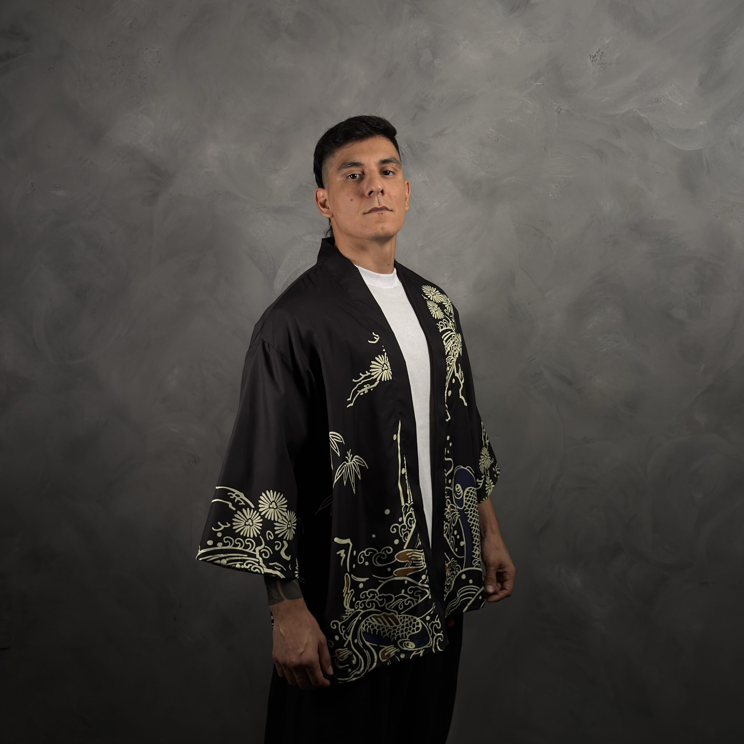 Haori Koi Dorado Nocturno - Imagen 6