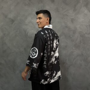 Haori Dragón de Humo Negro