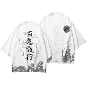 Haori Shiroi Kurotsuki