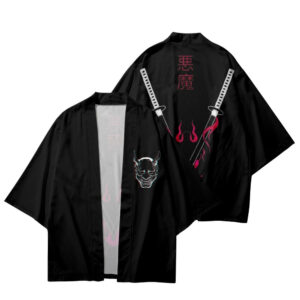 Haori Oni Katana Neon