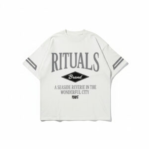 Remera boxy Sysiphus gris plata Rituals