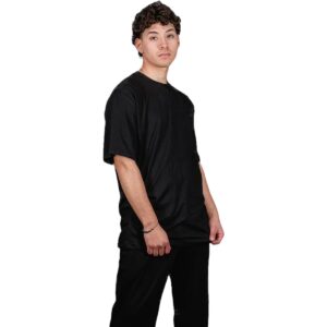 Remera Oversize Negra Pesada